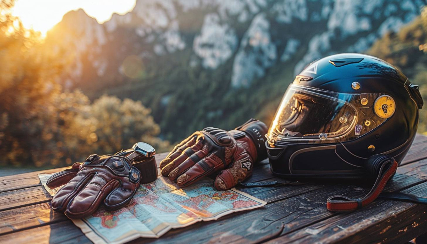 Accessoires de moto tendances pour un road trip inoubliable